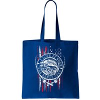 I Love It When She Bends Over Funny Fishing Usa Flag Cute Gift Tote Bag