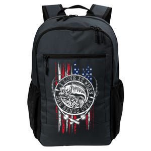 I Love It When She Bends Over Funny Fishing Usa Flag Cute Gift Daily Commute Backpack