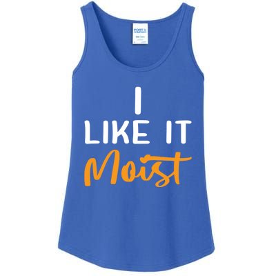 I Like It Moist Roasted Turkey Funny Thanksgiving Leg Day Great Gift Ladies Essential Tank