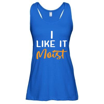 I Like It Moist Roasted Turkey Funny Thanksgiving Leg Day Great Gift Ladies Essential Flowy Tank