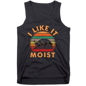 I LIKE IT MOIST Thanksgiving Costume Turkey Leg Day Tank Top