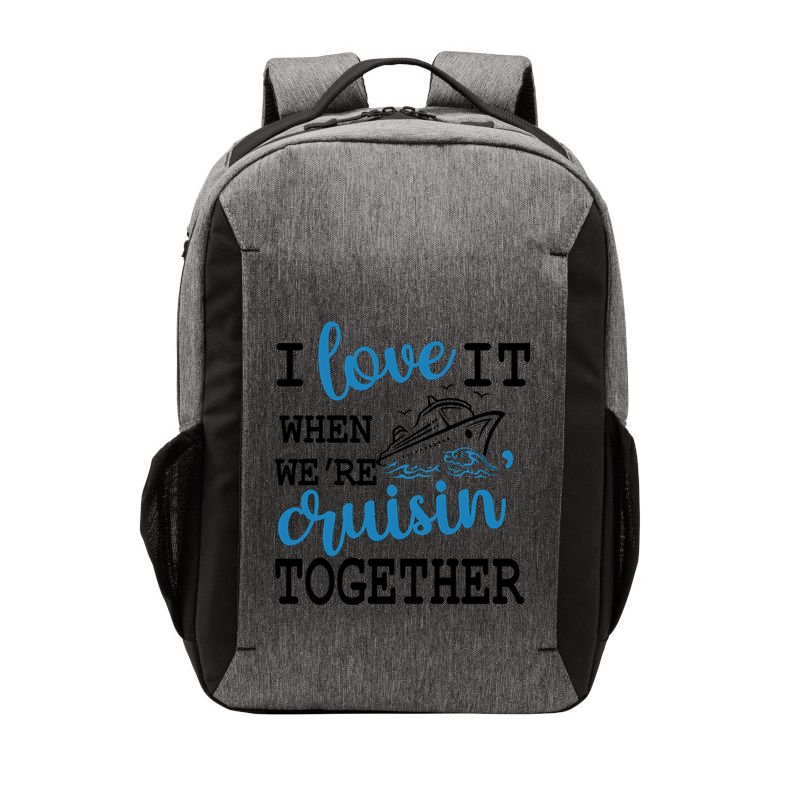 I Love It When WeRe Cruisin Together Vector Backpack