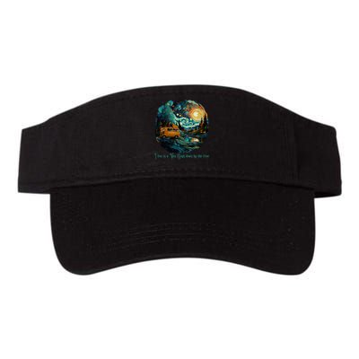 I Live In A Van Gogh Down By The River Valucap Bio-Washed Visor