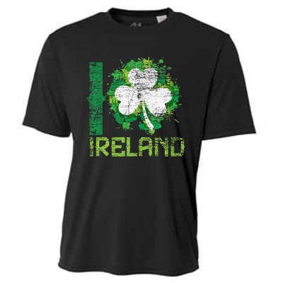 I Love Ireland Saint Patrick's Day Cooling Performance Crew T-Shirt