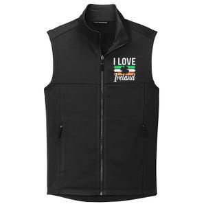 I Love Ireland Gaelic Irish Leprechaun St Patricks Day Collective Smooth Fleece Vest