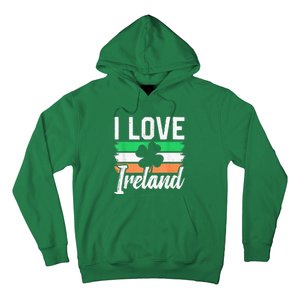 I Love Ireland Gaelic Irish Leprechaun St Patricks Day Hoodie