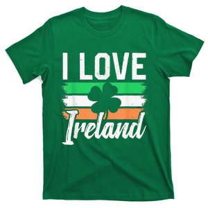 I Love Ireland Gaelic Irish Leprechaun St Patricks Day T-Shirt