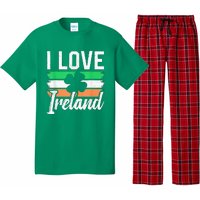 I Love Ireland Gaelic Irish Leprechaun St Patricks Day Pajama Set