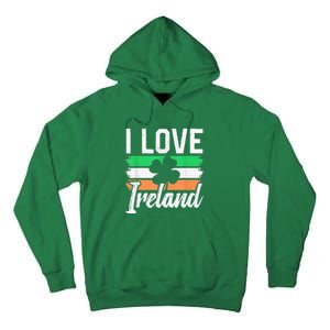 I Love Ireland Gaelic Irish Leprechaun St Patricks Day Tall Hoodie