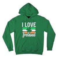 I Love Ireland Gaelic Irish Leprechaun St Patricks Day Tall Hoodie