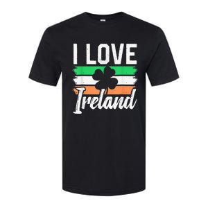 I Love Ireland Gaelic Irish Leprechaun St Patricks Day Softstyle CVC T-Shirt