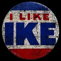 I Like Ike Dwight Eisenhower for President Vintage Campaign  Mug