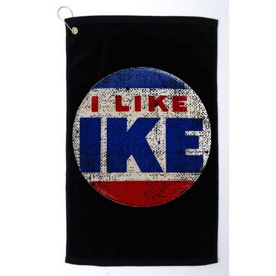 I Like Ike Dwight Eisenhower for President Vintage Campaign  Golf Towel