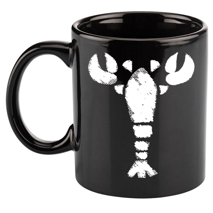 Island Lobster 11oz C Handle Ceramic Mug