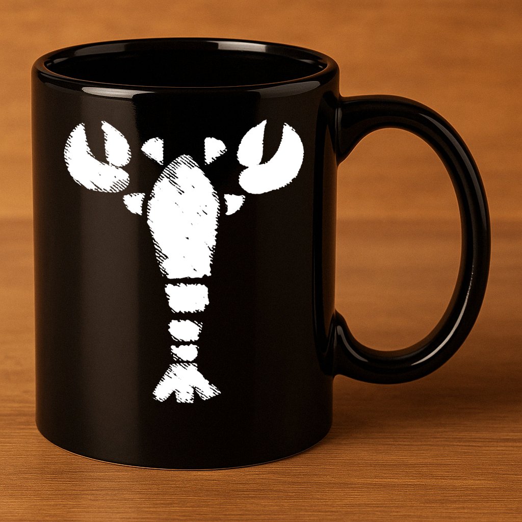 Island Lobster 11oz C Handle Ceramic Mug