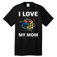 I Love It When My Mom Lets Me Solve Cubes Speedcubing Tall T-Shirt