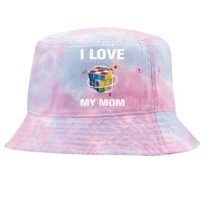 I Love It When My Mom Lets Me Solve Cubes Speedcubing Tie-Dyed Bucket Hat