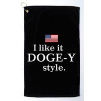 I Like It Doge Y Style Doge Fans Golf Towel