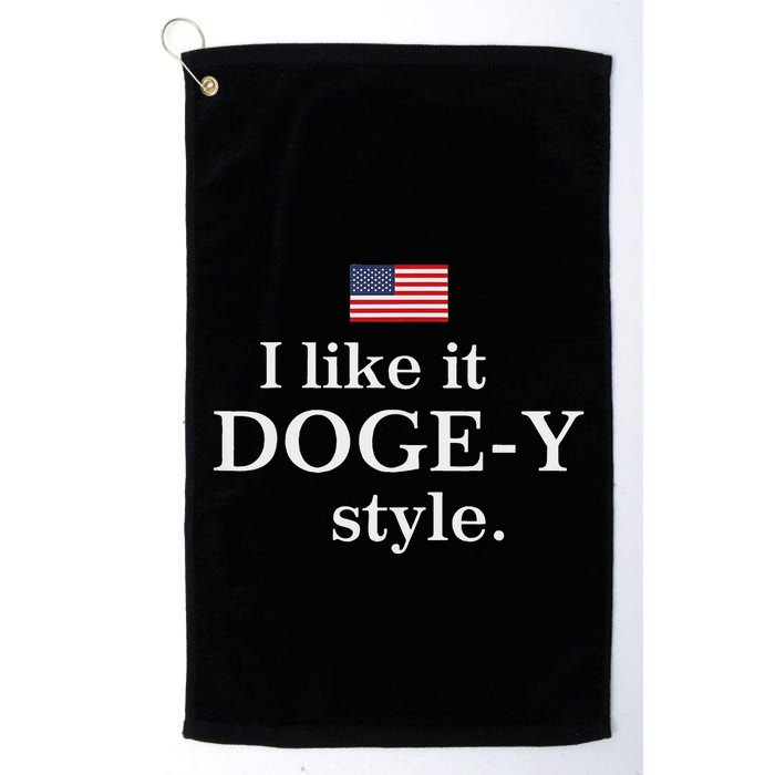 I Like It Doge Y Style Doge Fans Golf Towel