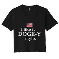 I Like It Doge Y Style Doge Fans Women's Crop Top Tee