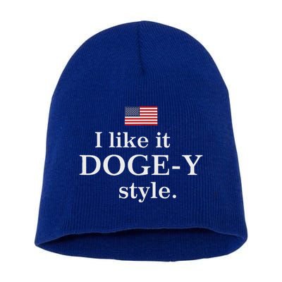 I Like It Doge Y Style Doge Fans Short Acrylic Beanie