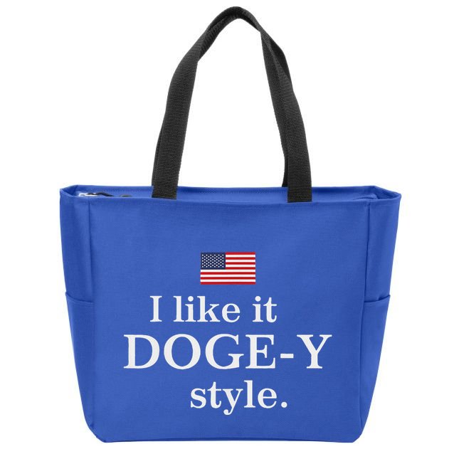 I Like It Doge Y Style Doge Fans Zip Tote Bag