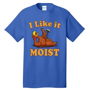 I Like It Moist Funny Thanksgiving Foods Family Group Set Gift Tall T-Shirt