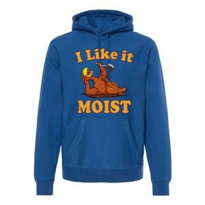 I Like It Moist Funny Thanksgiving Foods Family Group Set Gift Premium Hoodie