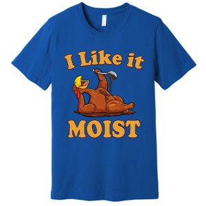 I Like It Moist Funny Thanksgiving Foods Family Group Set Gift Premium T-Shirt