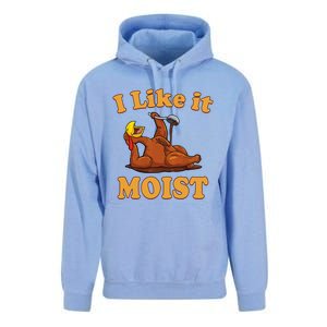 I Like It Moist Funny Thanksgiving Foods Family Group Set Gift Unisex Surf Hoodie