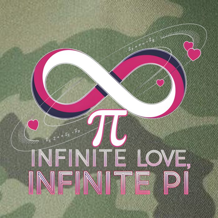 Infinite Love Infinite Pi Math ValentineS Day Design Meaningful Gift Legacy Tie Dye Trucker Hat