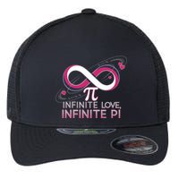 Infinite Love Infinite Pi Math ValentineS Day Design Meaningful Gift Flexfit Unipanel Trucker Cap
