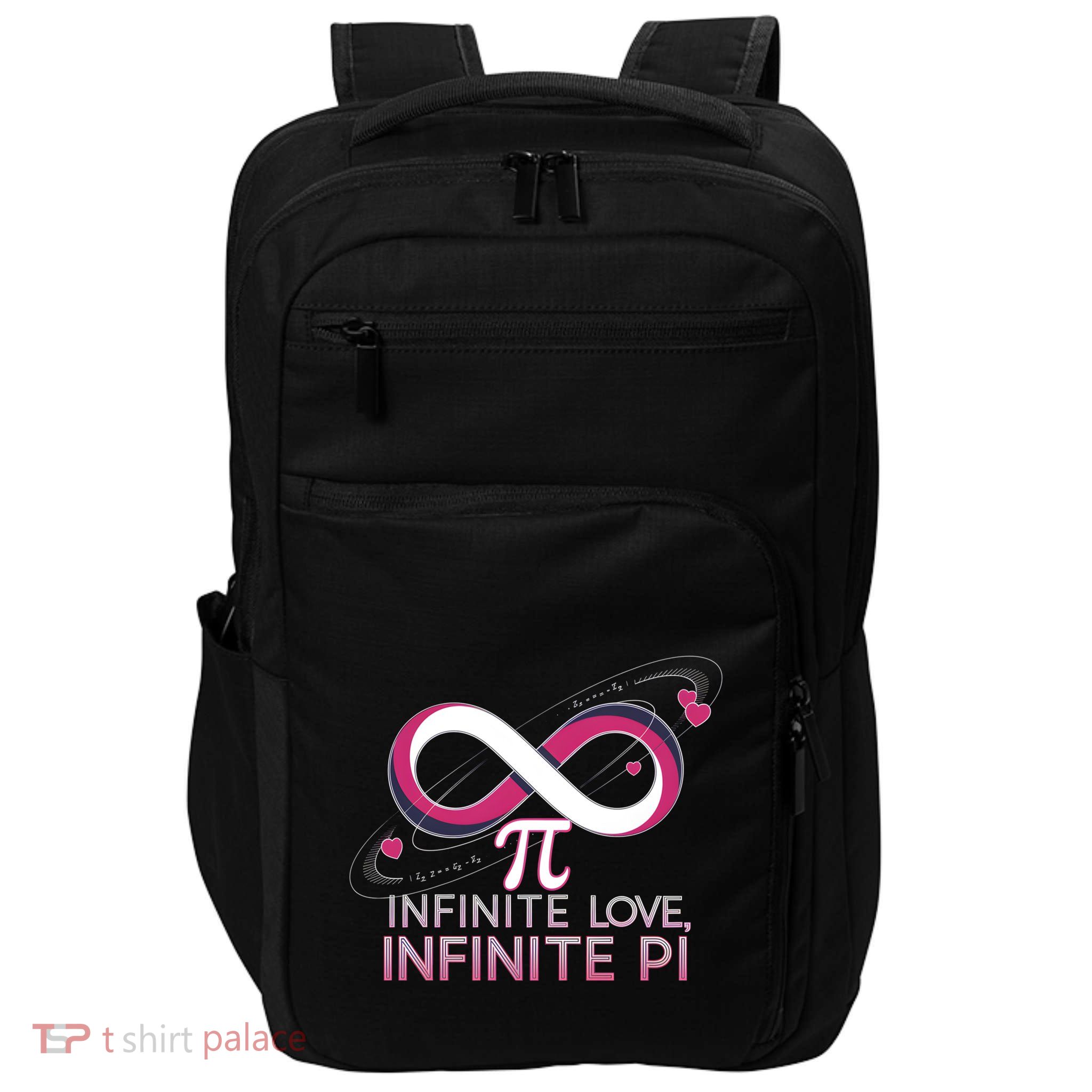 Infinite Love Infinite Pi Math ValentineS Day Design Meaningful Gift Impact Tech Backpack