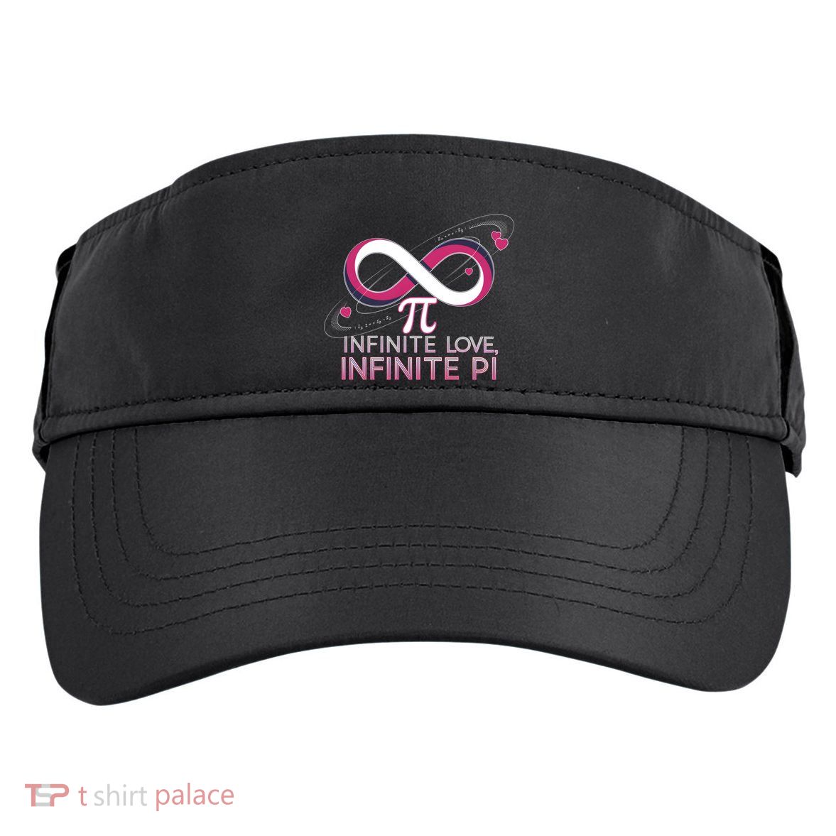 Infinite Love Infinite Pi Math ValentineS Day Design Meaningful Gift Adult Drive Performance Visor