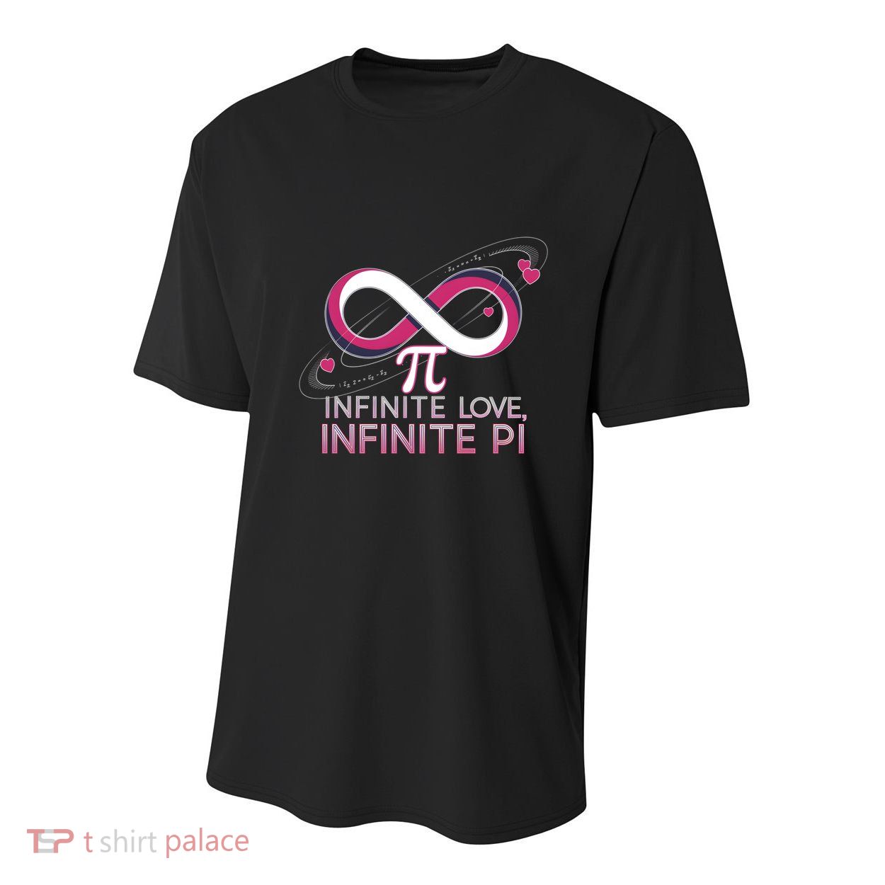 Infinite Love Infinite Pi Math ValentineS Day Design Meaningful Gift Youth Performance Sprint T-Shirt