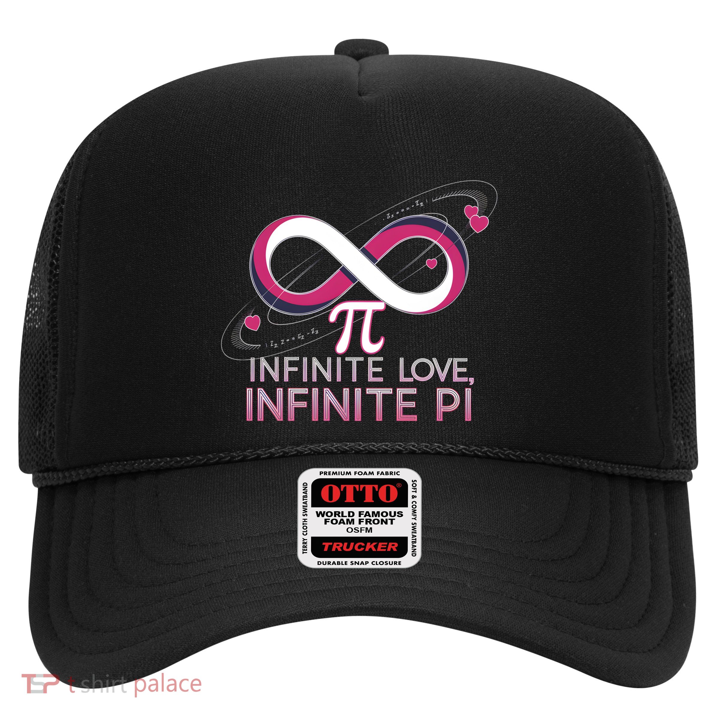 Infinite Love Infinite Pi Math ValentineS Day Design Meaningful Gift Trucker Hat