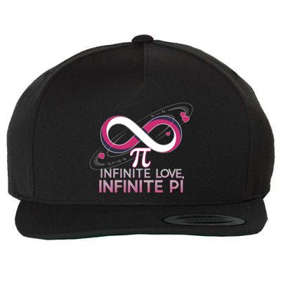 Infinite Love Infinite Pi Math ValentineS Day Design Meaningful Gift Wool Snapback Cap