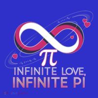 Infinite Love Infinite Pi Math ValentineS Day Design Meaningful Gift Tall T-Shirt