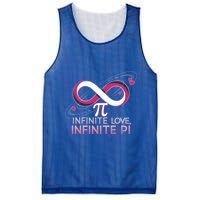Infinite Love Infinite Pi Math ValentineS Day Design Meaningful Gift Mesh Reversible Basketball Jersey Tank