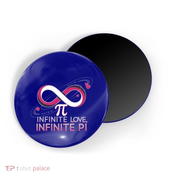 Infinite Love Infinite Pi Math ValentineS Day Design Meaningful Gift Magnet