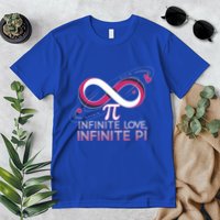 Infinite Love Infinite Pi Math ValentineS Day Design Meaningful Gift Premium T-Shirt