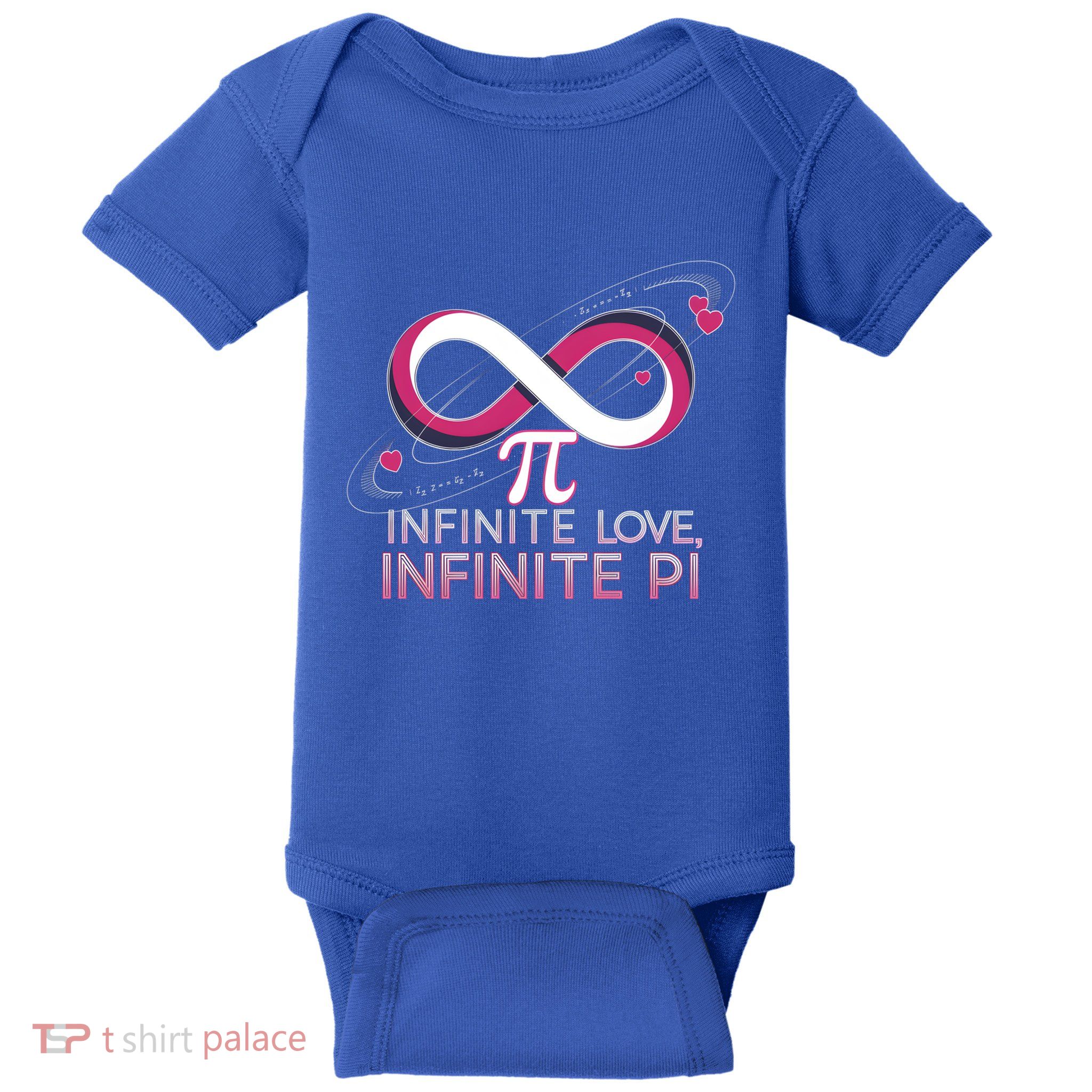 Infinite Love Infinite Pi Math ValentineS Day Design Meaningful Gift Baby Bodysuit
