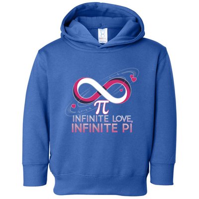 Infinite Love Infinite Pi Math ValentineS Day Design Meaningful Gift Toddler Hoodie