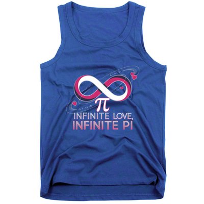 Infinite Love Infinite Pi Math ValentineS Day Design Meaningful Gift Tank Top
