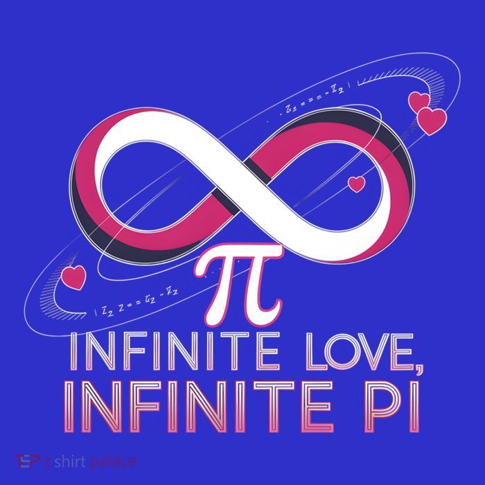 Infinite Love Infinite Pi Math ValentineS Day Design Meaningful Gift Toddler T-Shirt