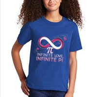 Infinite Love Infinite Pi Math ValentineS Day Design Meaningful Gift Kids T-Shirt