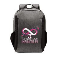 Infinite Love Infinite Pi Math ValentineS Day Design Meaningful Gift Vector Backpack