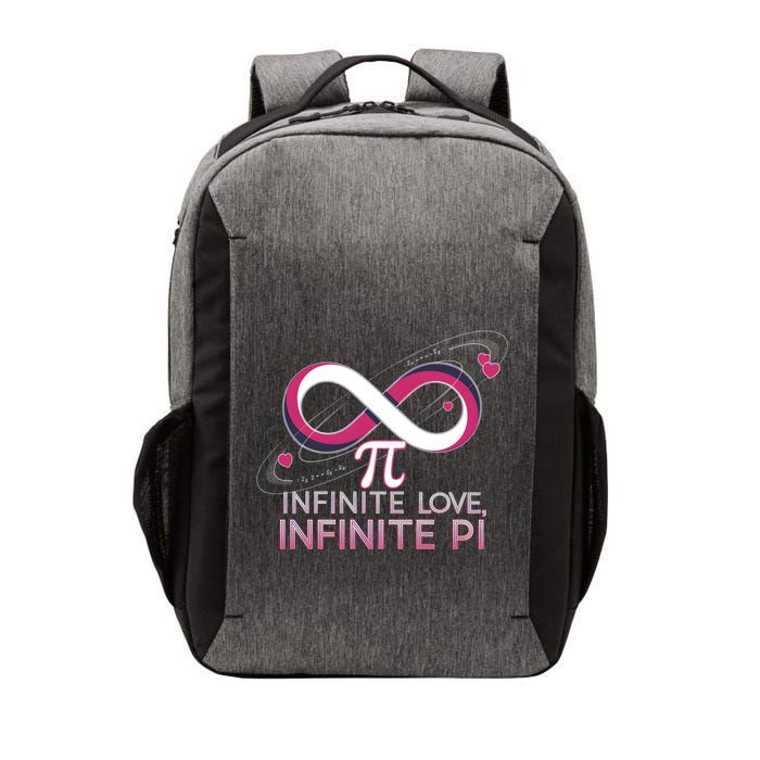 Infinite Love Infinite Pi Math ValentineS Day Design Meaningful Gift Vector Backpack