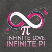 Infinite Love Infinite Pi Math ValentineS Day Design Meaningful Gift Vector Backpack
