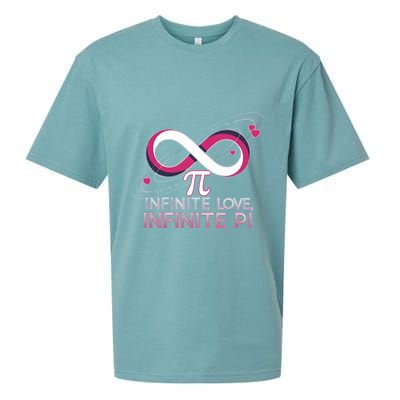 Infinite Love Infinite Pi Math ValentineS Day Design Meaningful Gift Sueded Cloud Jersey T-Shirt